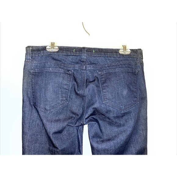 J Brand Blue "Sevent-Eighths" "Eclipse" Dark Wash Jeans, Size 30 - Picture 7 of 9